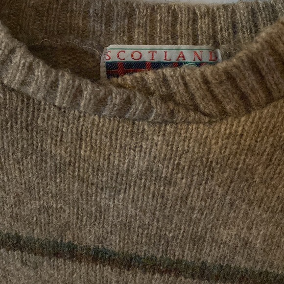 Vintage Shetland wool boys sweater. - Picture 4 of 6